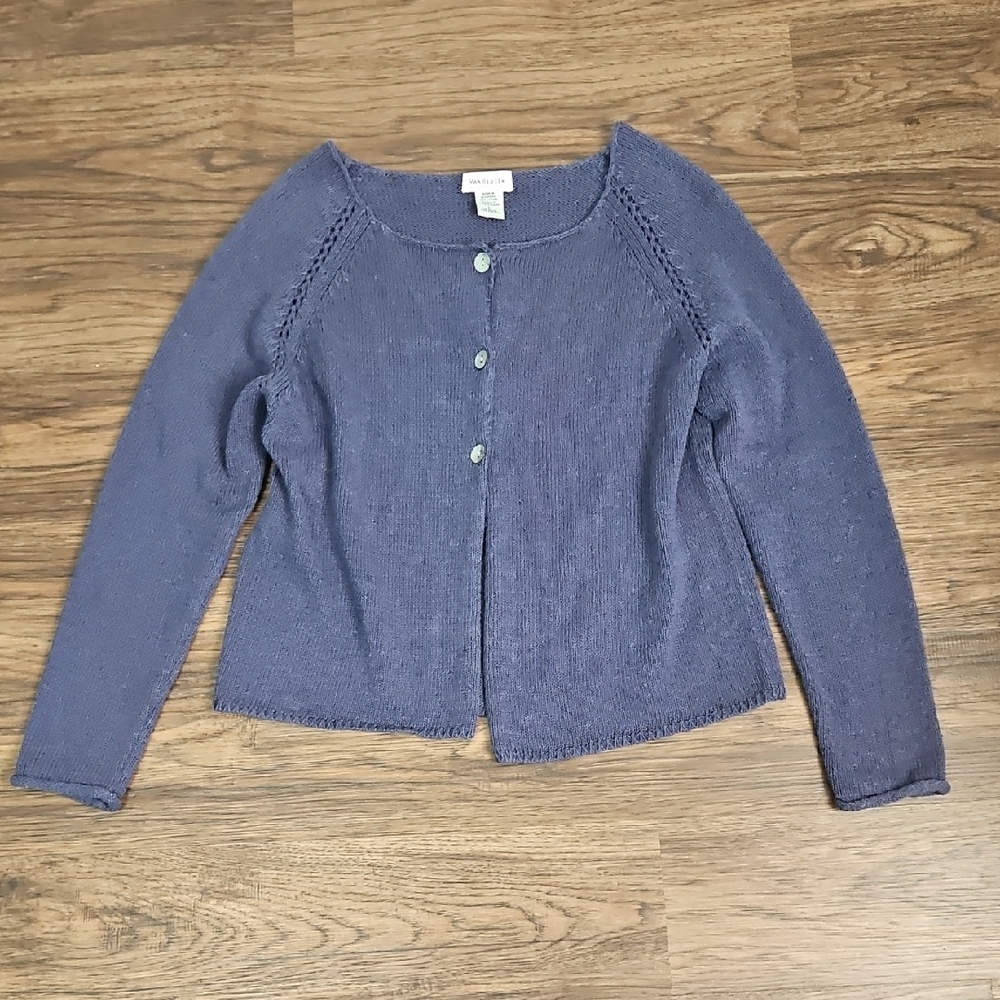 Van Heusen Women's Vintage Cardigan, Size Large